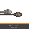 thumbnail image 4 of Kenney Manufacturing KN75246 Tringle à Rideau Rapide en Bronze Huilé 36-66 Po, 4 of 5