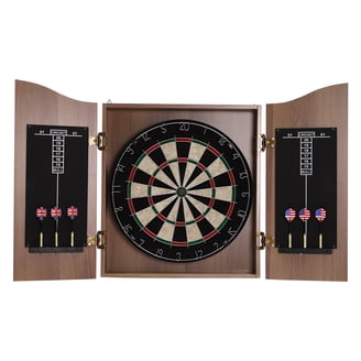 Jack Daniel's Old No. 7 Dartboard, Cabinet & Dart Set Combo Kit