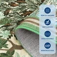 thumbnail image 5 of Garvee 2'x6' Vintage Botanical Runner Rug Jungle Floral Print Carpet, Washable Boho Rug Low Pile Non Slip Oriental Rug for Hallway Bedroom Kitchen, Beige, 5 of 6