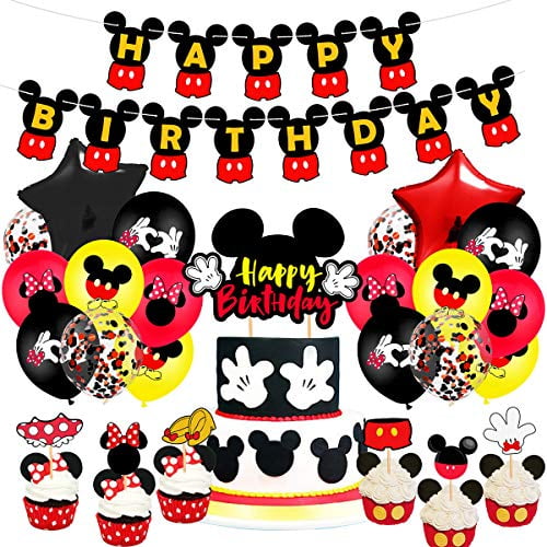 Mickey Mouse Birthday Banner Printable
