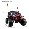 thumbnail image 5 of Buggy Electrico Montable Little monkey 12v Para Niños, 5 of 5