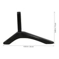 thumbnail image 2 of Houderco 1Jgo Base Para Soporte De TV De Con Estructura Resistente Y Elegante Negro, 2 of 8