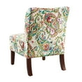thumbnail image 2 of Linon Julie Curved Back Slipper Chair, 18 inch Seat Height, Multiple Colors, 2 of 3