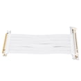 thumbnail image 1 of PCIe Adapter, Widely  PCIe Extension Cable Exquisite Workmanship Stable Clamping Widely Compatible  for Sound Card for Graphics Card for Network Card White, 1 of 7