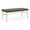 Adler Brown, variant on Mystic Reception Waiting 18.5" 2-Seat Bench and / Silver Steel / Navy Blue