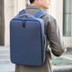 thumbnail image 1 of Backpack travel flight 15.6 laptop, fits 15.6 inch, USB charging port, lightweight foldable, durable polyester, for office use, laptop bag, travel gear, business backpack, portable storage,, 1 of 9