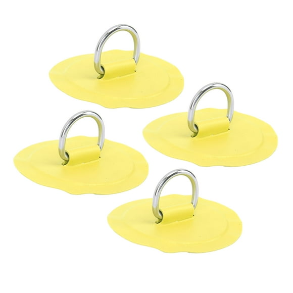 D Patch, 4pcs PVC Patch for Inflatable Boat Raft Dinghy Kayak Surfboard Stand Up Paddleboard for Raft Kayak Sup