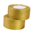 thumbnail image 4 of Masteelf 2 Rolls 1.57Inch 25 Yards Gold Glitter Ribbons Metallic Ribbons for Gifts Wrapping Decorations DIY Crafts Arts, 4 of 8