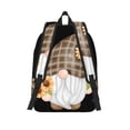 thumbnail image 2 of Lsque Sunflower Gnomes 4 Pattern Canvas Daypack, Durable Backpack, High-quality Versatile Backpack,Vintage Compact Backpack-Small, 2 of 6