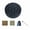 Black, variant on Tongue Drum Portable Rain Drum Hand Pan Drum Percussion Musical Instruments