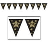 HOLLYWOOD Movie Night Awards Party Decoration VIP Pennant FLAG BANNER (  1 flag banner )