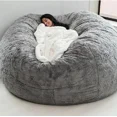 thumbnail image 2 of Housse de Fauteuil Poire Polyvalente 130x60 cm - Gris, 2 of 8