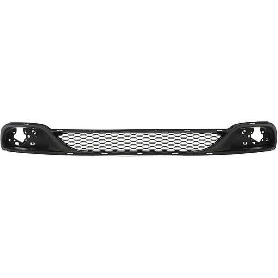 Grille Compatible with 2011-2020 Dodge Grand Caravan/2012-2015 Ram C/V Black ABS Front Mesh Lower Grill Hood Replacement for 68100690AA CH1036115