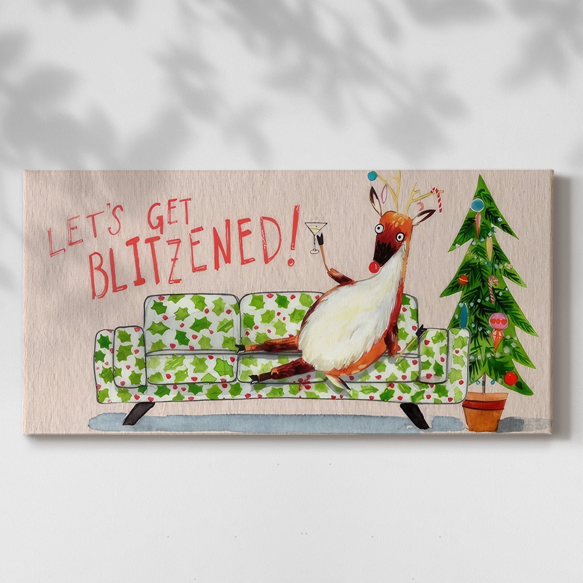 Get Blitzened Collection D- Gallery Wrapped Canvas
