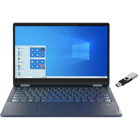 Lenovo Yoga 6 2-in-1 laptop 2022 | 13.3 inch FHD Touchscreen | AMD Ryzen 5 4650U Radeon Graphics | 8GB DDR4 512GB NVMe SSD | Wi-Fi 6 Windows 11 Home | Fingerprint Backlit Keyboard | TLG 32GB USB