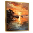thumbnail image 2 of Designart "The Iconic Pier A Collection III" Nautical & Beach Floater Framed Canvas Print, 2 of 7