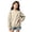 Beige, variant on Kids Leopard Print Crew Neck Sweatshirt Boys Girls Long Sleeve No Hood Pullover Top Soft Loose Fit Casual Sweatshirt for Autumn Winter Campus Outdoor Daily Wear(Light Yellow,4-5 Years)