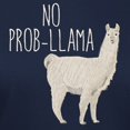 thumbnail image 3 of CafePress - No Prob Llama Women's Dark T Shirt - Women's Traditional Fit Dark T-Shirt, 3 of 4
