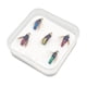 thumbnail image 4 of 5x mosca de pesca Sharpla mosca seca cebos de pesca con mosca húmedos secos acero alto en carbono, 4 of 8