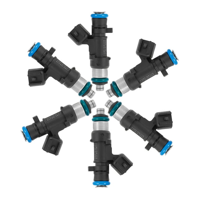 Unique Bargains 6pcs Automotive Replacement Fuel Injectors for Dodge Charger Magnum for Chrysler Sebring 0280158028