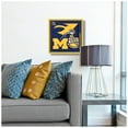 thumbnail image 4 of Michigan Wolverines 12'' x 12'' 3D Logo Wall Art, 4 of 4