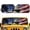 American Flag Eagle, variant on Bulopur American Flag Windshield Sun Shade for 2018-2025 Jeep Wrangler JL JLU & 2020-2025 Jeep Gladiator Foldable Front Windshield Sunshade for Outdoor Camping