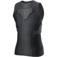 thumbnail image 1 of Youth Padded Compression Shirt Vest Chest Rib Protector for Rugby Baseball Football Basketball Lacrosse, 1 of 5