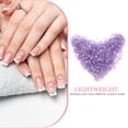 thumbnail image 3 of Raindrops 1Set Lavender Jelly Nail Rhinestones Resin Flatback Crystals for Nail Art and Scrapbooking, 3 of 6