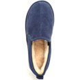 thumbnail image 6 of Snugrugs Mens Luxury Sheepskin Slipper with Light Weight Flexible Sole - Navy - US 13, 6 of 7