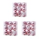 thumbnail image 1 of 27 PCS Adornos de Bolas de Navidad Decoraciones de árboles de Navidad Bolas Colgantes 2.36 Pulgadas, Rosa, 1 of 5