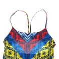 thumbnail image 3 of Vestido Largo Floral Sunnimix para Mujer Cuello Redondo Sin Espalda Amarillo, 3 of 8