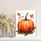thumbnail image 2 of Qisvanset Framed Canvas Wall Art 12x16 Inch Watercolor Pumpkin Fall Thanksgiving Home Decor, 2 of 5