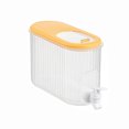 thumbnail image 2 of SSZMDLB Cold Kettle 3.5L With Faucet, Large Capacity Refrigerator Water Jug, Iced Juice Lemonade Drink Container, Plastic Pitcher For Home Kitchen Garden Party, Fruit Infuser Teapot Bucket, 2 of 6