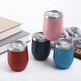 thumbnail image 2 of Thermal Cup Simple Style Drinking Holder Stainless Steel Insulated Cups, 2 of 10