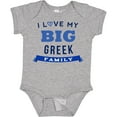 thumbnail image 3 of Inktastic Greek Family Pride Heritage Boys or Girls Baby Bodysuit, 3 of 5