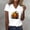 White, variant on Halloween Shirts for Women V Neck Tops for Women Halloween Graphic Tee Womens Summer Tops Ladies' Halloween Top Summer Tops for Women Oversized Tshirts Tshirts for Women Vintage Tshirts Womens Tops