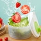 thumbnail image 4 of Deshidratador de verduras, centrifugadora de ensaladas doméstica, fregadero de cocina manual pequeño, fruta, 4 of 6