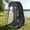 Black + Polyester, variant on Black Pop Up Sports Tent, Portable Instant Shelter, Wind & Rain Resistant Outdoor Canopy for Sports Events, Fishing and Camping