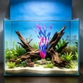 thumbnail image 6 of SouMaox Artificial Aquarium Flowers, Lifelike Plastic Seaweed Decor for Fish, Soft Kelp Ornaments for Fish Hideout and Breeding, Realistic Underwater Landscape, 1.69" x 1.02" x 13.78" Purple, 6 of 6