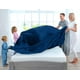thumbnail image 3 of Forro polar para ropa de cama Blanket Utopia California King, azul marino, 300 g/m², 3 of 8
