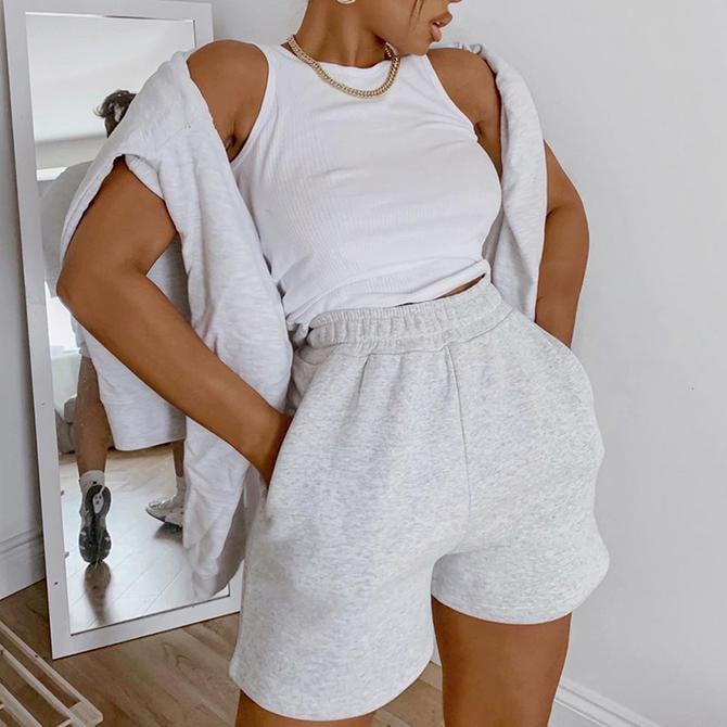 Tracksuit bottom hotsell shorts womens