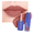 Peach Blush 003, variant on RUBY VIBE CO Matte Liquid Lipstick, True Red Long-Wear Lip Color with Velvety Non-Drying Finish, 0.23 fl oz
