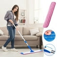 thumbnail image 5 of Microfiber Flat Mop Replacement Pads Washable & Reusable Wet/Dry Cleaning Cloth for Standard Mops 1-Pack, 5 of 6