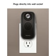 thumbnail image 5 of Brookstone Cordless Security/Surveillance WIFI Camera with a Plug on the back and Adjustable Angled Lens that Plugs Directly into the Electrical Wall Socket and is Accessible from Anywhere with App, 5 of 5