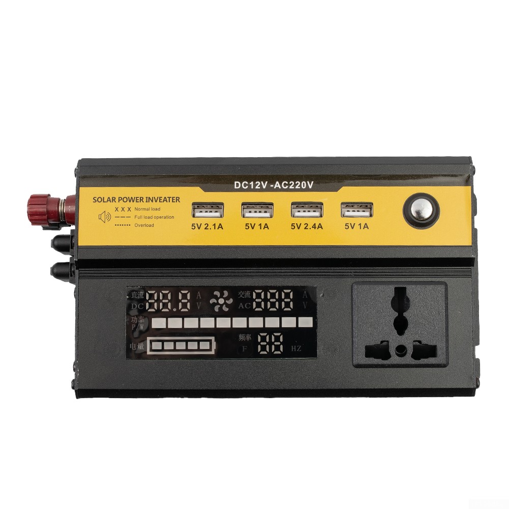 Aceovo 5000W sine wave inverter high power car inverter Solar inverter 12V/24V-220V 12V