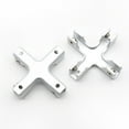thumbnail image 3 of Miangastore Glass Fixation Clamp Aluminium Alloy Glass Clamp for 8-12mm Glass Home Store Office Fish Tank Container Display Shelf, 3 of 8