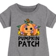 thumbnail image 3 of Instant Message - Fall - Pumpkin Patch - Toddler & Youth Girls Fleece Dress, 3 of 6