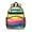 Colorful Tie Dye, variant on Colorful Tie Dye Wave Pattern Backpack for School,Cute School Bag,Schoolbag with Adjustable Shoulder Straps & Padded Back,15.25"x11.5"x5.25"