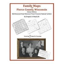 Family Maps of Pierce County, Wisconsin (Paperback)