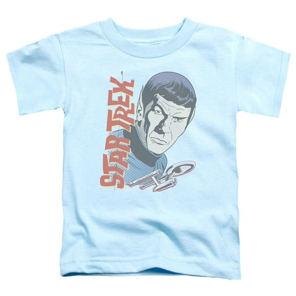 Star Trek Vintage Spock Toddler T-Shirt Light Blue